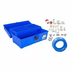 PLANO 2100 BLUE 100PC KIT TACKLE BOX -Cheap Line Store 1562356 1