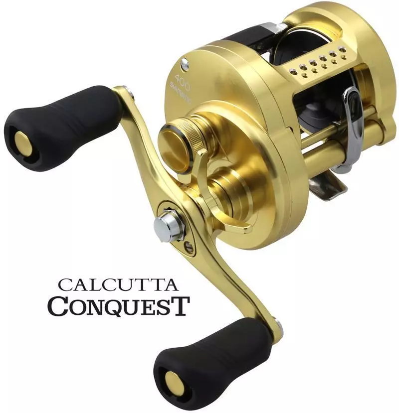 SHIMANO CALCUTTA CONQUEST 400A BAITCAST REEL 1 SHIMANO CALCUTTA CONQUEST 400A BAITCAST REEL