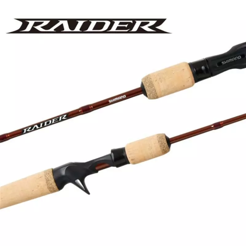 SHIMANO RAIDER 642 COD BAITCAST ROD 1 SHIMANO RAIDER 642 COD BAITCAST ROD