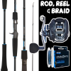 PELAGIC PURSUIT LIGHT JIG COMBO - DAIWA LEXA HD REEL, NOMAD ROD & NOMAD BRAID LINE