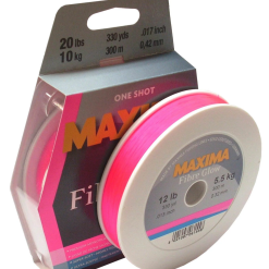 MAXIMA FIBRE GLOW ONE SHOT MONO LINE 300m - 20lb
