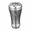 GOMEXUS CNC POWER KNOB 20mm - TNSR - Titanium Silver