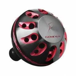 GOMEXUS CNC POWER KNOB 41mm - BKBKRD - Black Red
