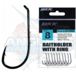 BKK BAITHOLDER 25 PACK HOOKS - Size 1/0