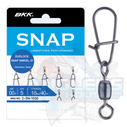 BKK DUOLOCK SNAP SWIVEL - Size 00
