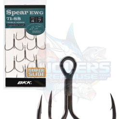 BKK SPEAR EWG 71 SS TREBLE HOOKS - Size 8
