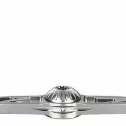 GOMEXUS BAITCAST ALUMINIUM POWER HANDLE WITH CORK KNOB - 100mm - TBK - Silver 7x4mm