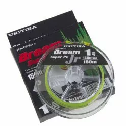 UNITIKA BREAM SUPER PE JR BRAID LINE 150m GREEN - 10lb - PE 0.8 -Cheap Line Store BSPE 1