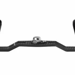 GOMEXUS BAITCAST CARBON FIBRE POWER HANDLE WITH CNC KNOB - 95mm - BKBK - Black 7x4mm