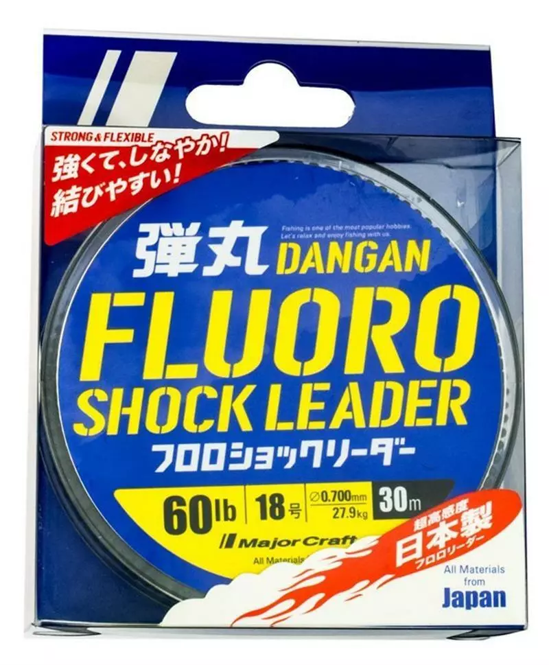 MAJORCRAFT DANGAN SHOCK FLUOROCARBON LINE 30m - 100lb - 30 1 MAJORCRAFT DANGAN SHOCK FLUOROCARBON LINE 30m - 100lb - 30