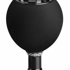 GOMEXUS EVA POWER KNOB 38mm - BKSR - Black Silver
