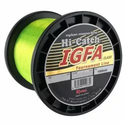 MOMOI HI-CATCH IGFA MONO LINE 1000m FLUORO YELLOW - 24kg