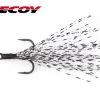 DECOY FB-I FIBRE TREBLE HOOKS - 4 - Qty 2