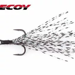 DECOY FB-I FIBRE TREBLE HOOKS - 4 - Qty 2