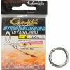 GAMAKATSU HYPER SOLID RINGS - Size 4 - Strength 100kg - Qty 10