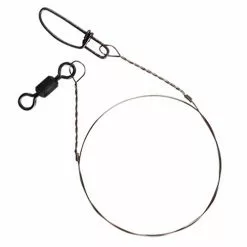 HALCO SINGLE STRAND WIRE TRACE 25cm - 58lb