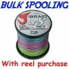 BULK SPOOL UP - DAIWA J BRAID X8 BRAID LINE MULTI COLOUR - PER 150yds - 80lb