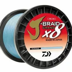 DAIWA J BRAID GRAND X8 BRAID LINE 3000yds ISLAND BLUE - 80lb