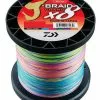 DAIWA J BRAID GRAND X8 BRAID LINE 3000m MULTI COLOUR - 120lb