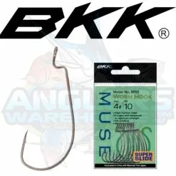 BKK MUSE SS WORM HOOKS 1/0 - Qty 9