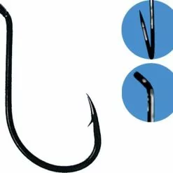 GAMAKATSU OCTOPUS BLACK HOOK VALUE PACK - 10/0 - Qty 25pcs