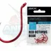 BKK RED OCTOPUS BEAK HOOKS 10/0 - Qty 3