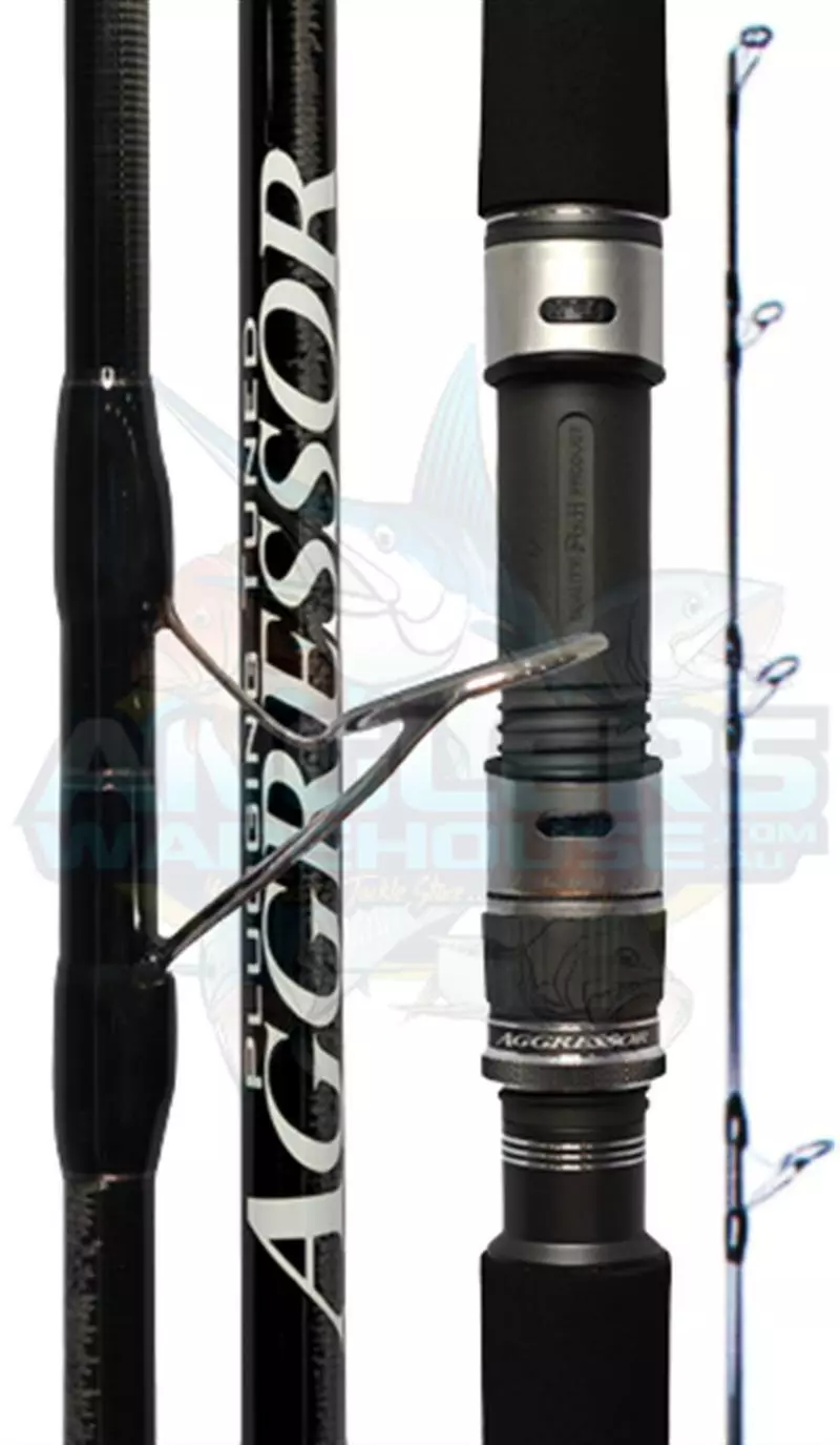 OCEANS LEGACY AGGRESSOR AGS-S7112XH PLUGGING SPIN ROD 1 OCEANS LEGACY AGGRESSOR AGS-S7112XH PLUGGING SPIN ROD