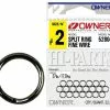 OWNER FINE WIRE SPLIT RINGS - Size #4 - Qty 18pcs