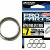 OWNER HYPER WIRE SPLIT RINGS - Size #11H - 290lb - Qty 4pcs