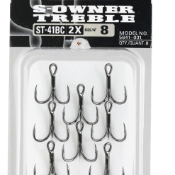 OWNER ST41BC TREBLE HOOKS - 2/0 - Qty 6