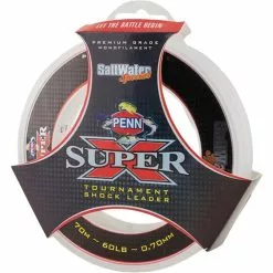 PENN SUPER X TOURNAMENT SHOCK LEADER LINE 70m - 100lb