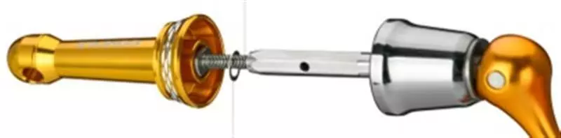 GOMEXUS SPIN REEL STAND LOCK TYPE - 42mm - BK - Black 3.0mm 4 GOMEXUS SPIN REEL STAND LOCK TYPE - 42mm - BK - Black 3.0mm - Image 4