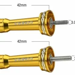 GOMEXUS SPIN REEL STAND LOCK TYPE - 42mm - BK - Black 3.0mm 6 GOMEXUS SPIN REEL STAND LOCK TYPE - 42mm - BK - Black 3.0mm -Cheap Line Store R3 30 35