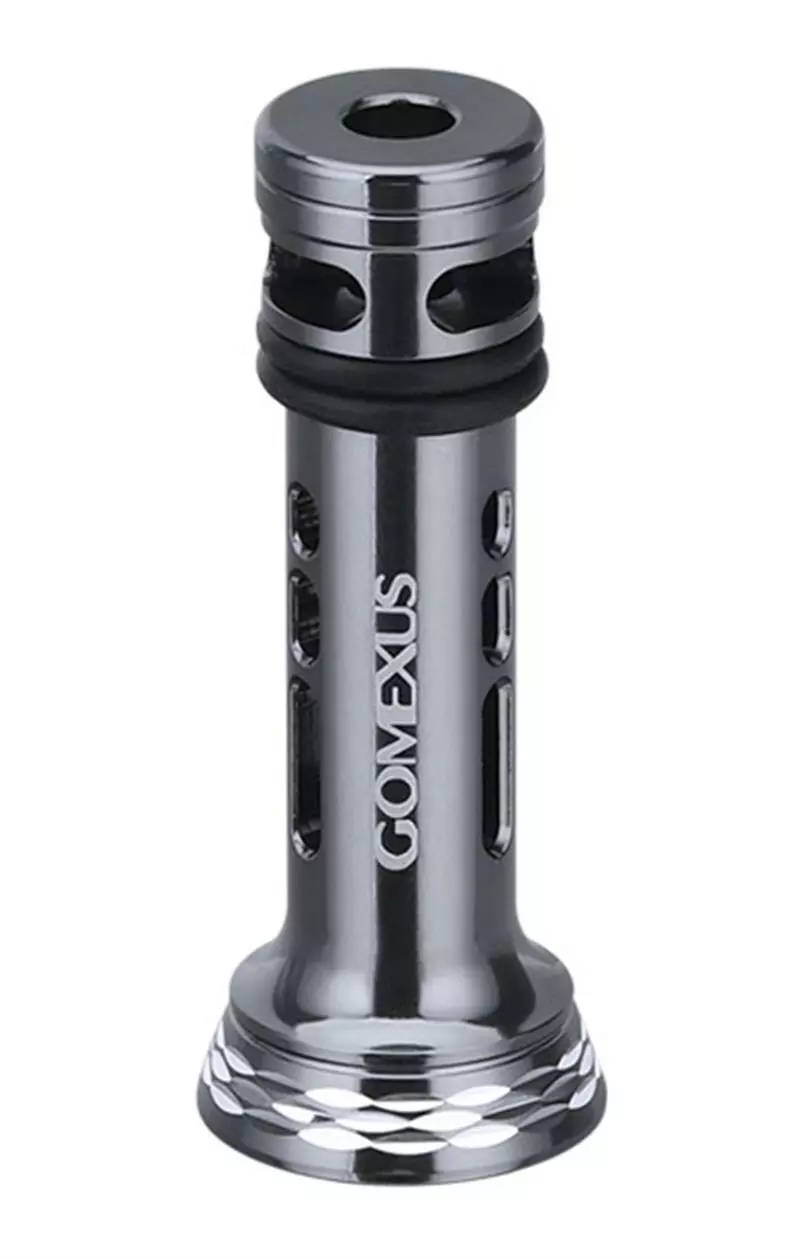 GOMEXUS SPIN REEL STAND WITH LIGHT - 48mm - SK - Smoke 1 GOMEXUS SPIN REEL STAND WITH LIGHT - 48mm - SK - Smoke