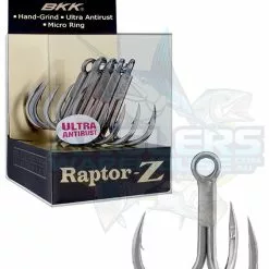 BKK RAPTOR Z TREBLE HOOKS - 5/0 - Qty 5