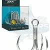 BKK RAPTOR Z BL BARBLESS TREBLE HOOKS - 5/0 - Qty 5