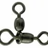 SHOGUN 3 WAY BLACK CRANE SWIVELS #6/0x5/0 - 500/450lb - 10pcs