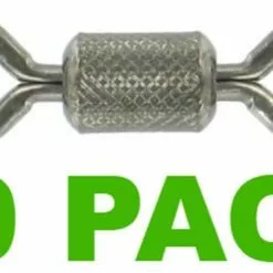 SHOGUN BLACK ROLLING SWIVELS 50 PACK #1/0 - 137lb - Qty 50pcs