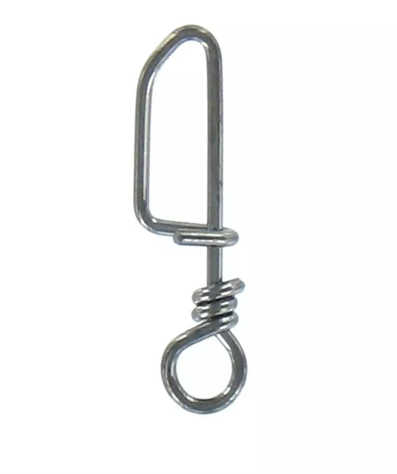 SHOGUN BLACK COASTLOCK SNAP - #1 - 40lb - Qty 10pcs 1 SHOGUN BLACK COASTLOCK SNAP - #1 - 40lb - Qty 10pcs