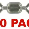 SHOGUN BLACK CRANE SWIVEL 100 PACK #5/0 - 445lb - 100pcs