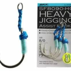 BKK SF8090-HG JIGGING ASSIST HOOKS - 12/0 -145kg - Qty 1