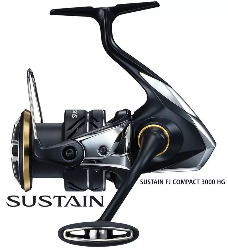 SHIMANO SUSTAIN FJ 2500HG SPIN REEL 2 SHIMANO SUSTAIN FJ 2500HG SPIN REEL - Image 2