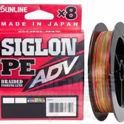 SUNLINE SIGLON PE ADV BRAID LINE 300m MULTI COLOUR - 60lb