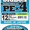 SUNLINE SIGLON PEX4 BRAID LINE 300m GREEN - 35lb - PE3