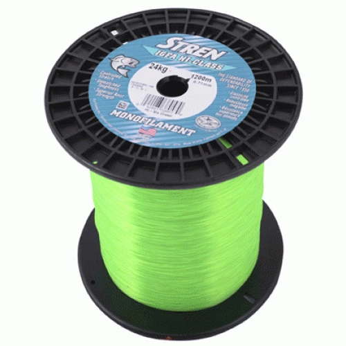 STREN IGFA CLASS MONO LINE 1200m HI VIS GREEN - 37kg 1 STREN IGFA CLASS MONO LINE 1200m HI VIS GREEN - 37kg