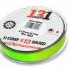 SUFIX 131 G-CORE X 13 BRAID LINE 150yds GREEN - 50lb - PE 5