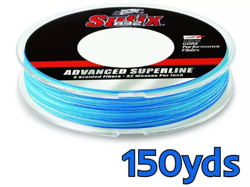 SUFIX 832 BRAID LINE 150yds COASTAL CAMO - 50lb 1 SUFIX 832 BRAID LINE 150yds COASTAL CAMO - 50lb