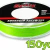 SUFIX 832 BRAID LINE 150yds NEON LIME - 50lb