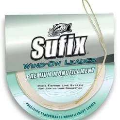 SUFIX WIND ON MONO LEADER LINE 10m - 400lb