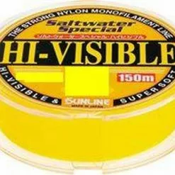 SUNLINE SALTWATER SPECIAL HI VISIBLE MONO LINE 150m - 16lb